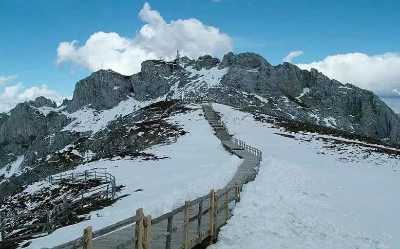 the Shika Snow Mountain in Shangri-La
